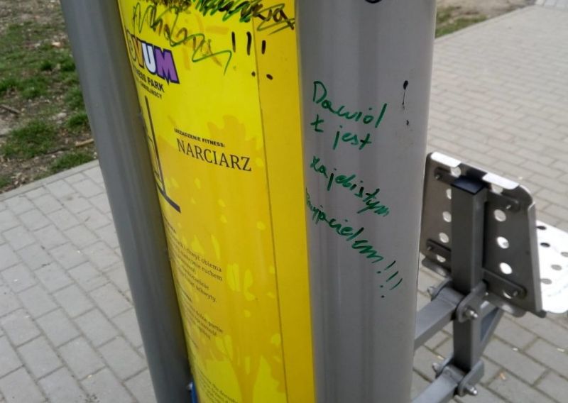 Wandale plagą Legnicy. Tym razem straty przy Oświęcimskiej