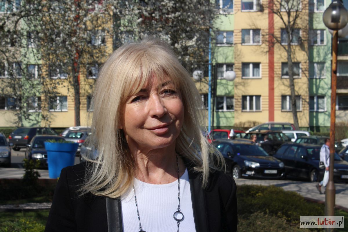 Sędzia Anna Maria Wesołowska odwiedziła Lubin