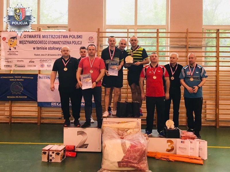 Polkowicki policjant dwa razy na podium