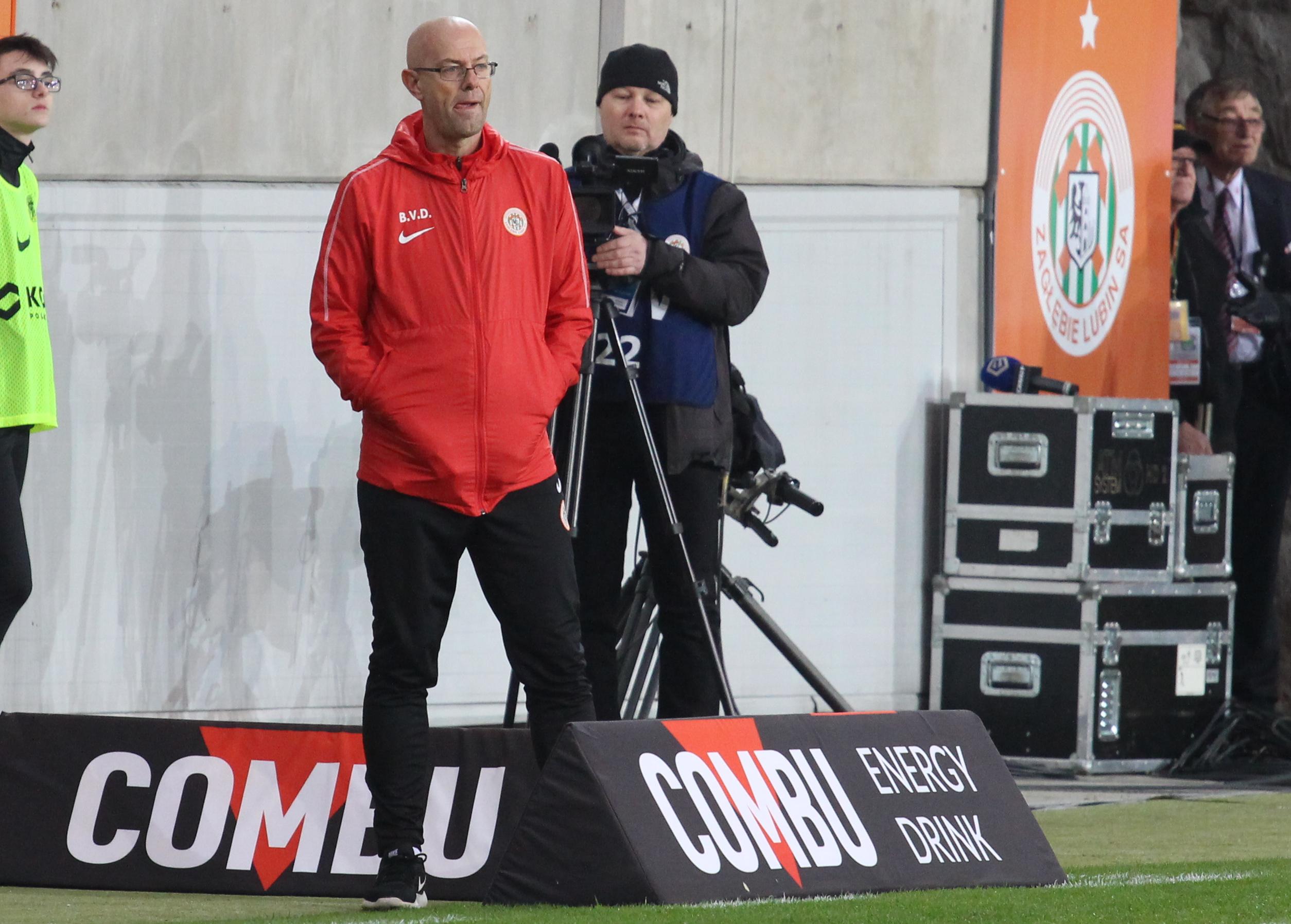 Przeciwko Jagiellonii bez pierwszego trenera