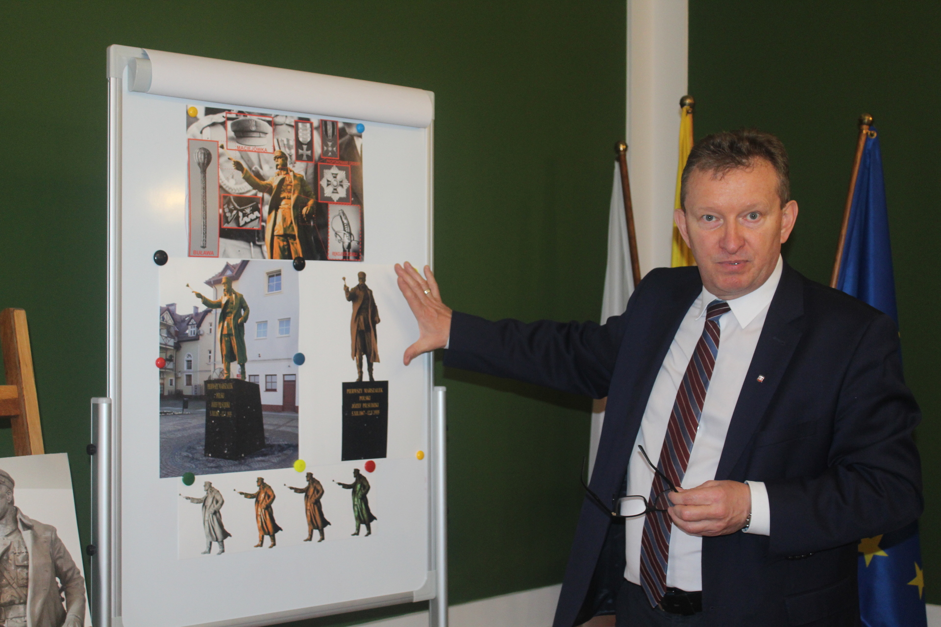 W Polkowicach stanie pomnik Józefa Piłsudskiego