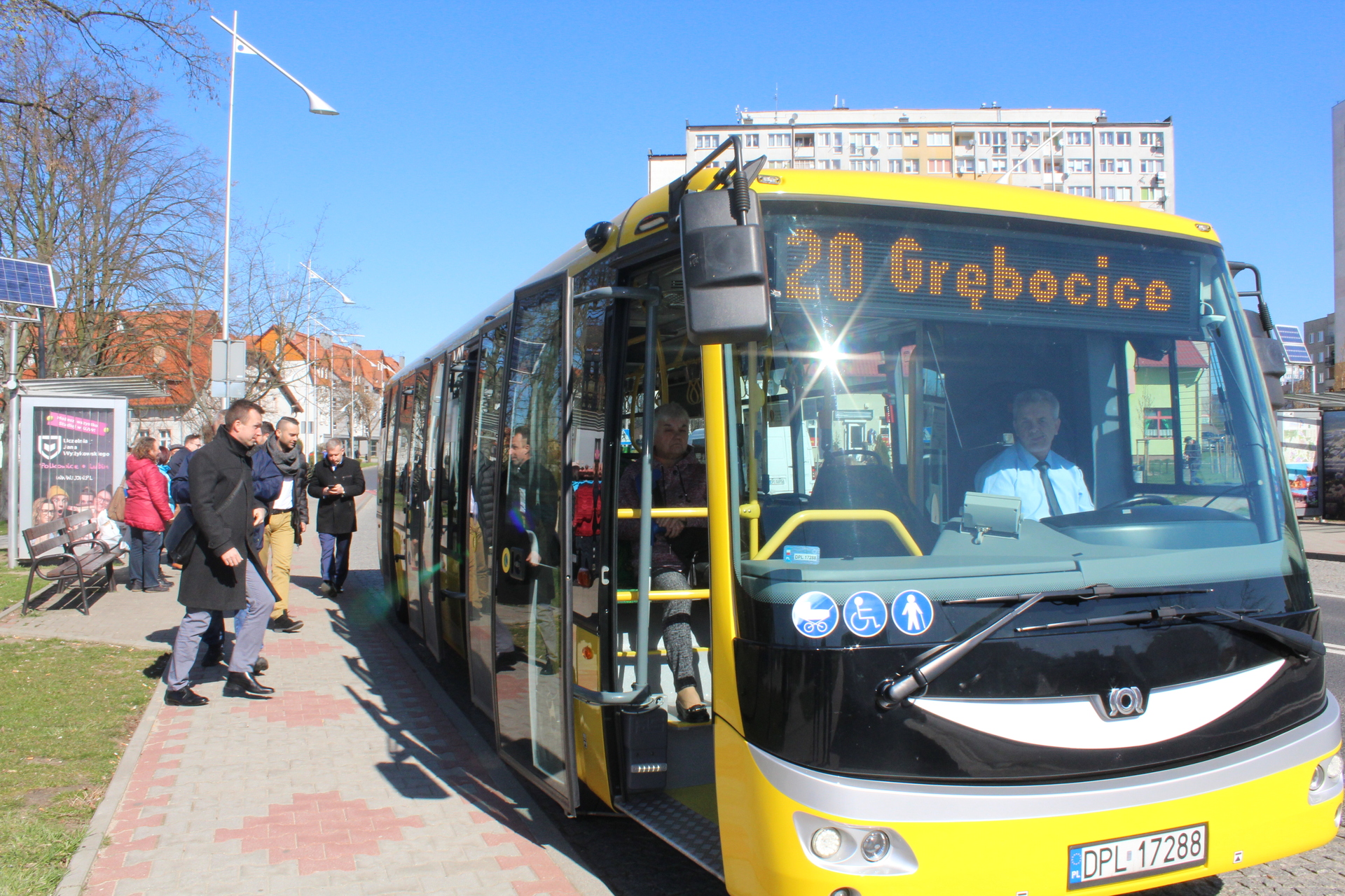 Jeżdżą już za darmo z Grębocic do Polkowic (FOTO)