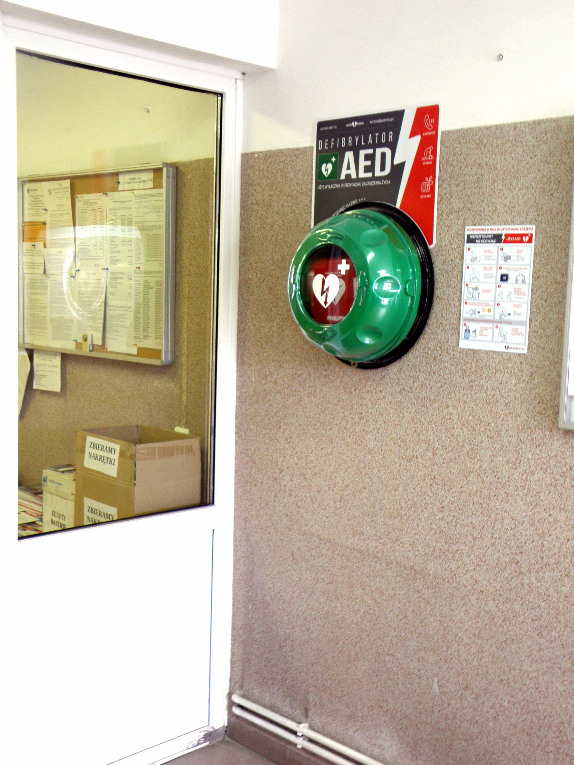Defibrylator w przemkowskim urzędzie
