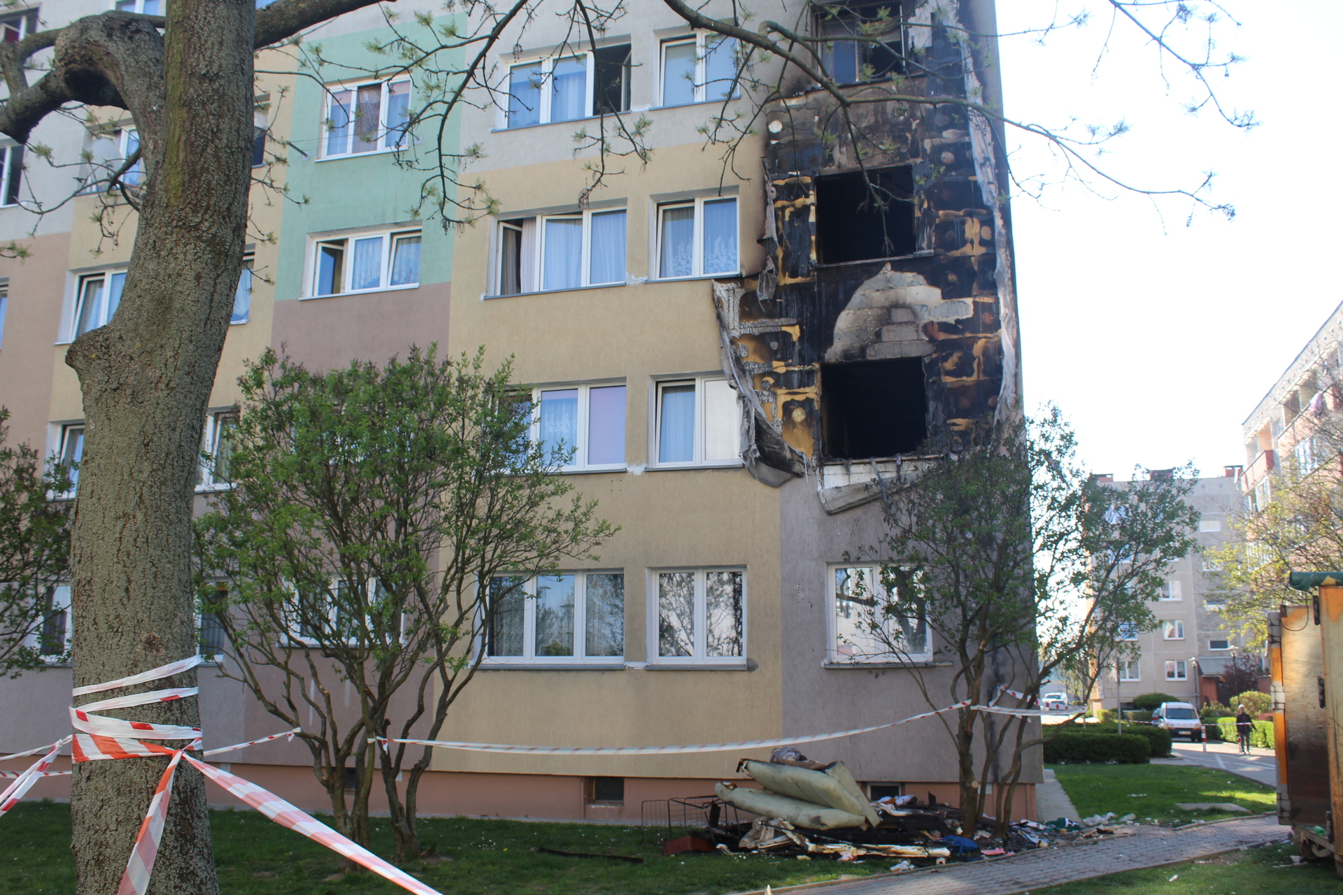 Pomoc pogorzelcom z ul. Wołodyjowskiego