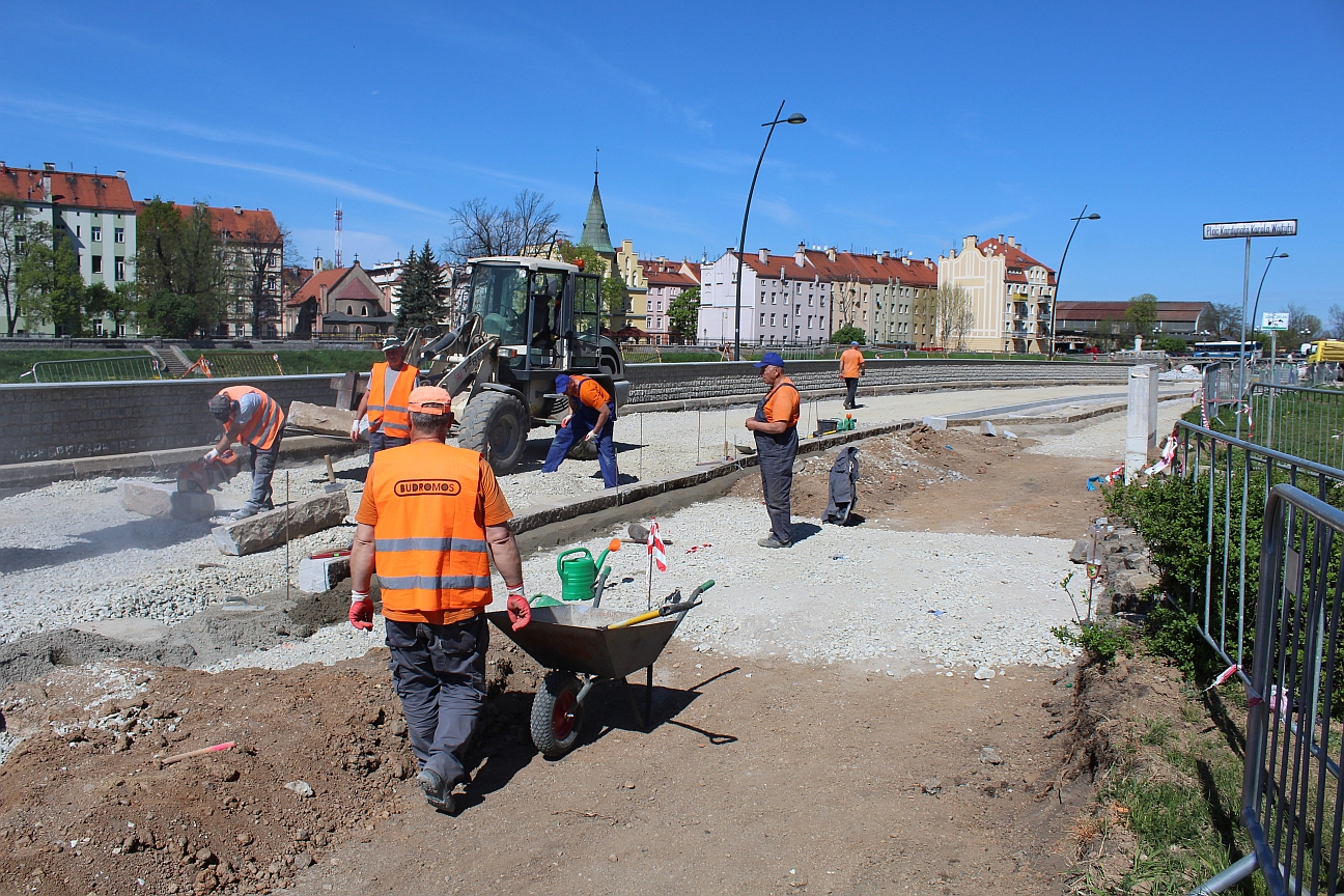 Nadkaczawski bulwar niemal gotowy (FOTO, WIDEO)