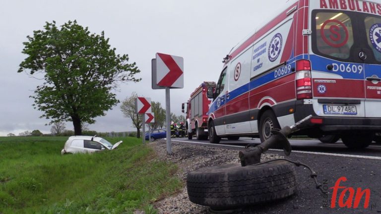 Na „trójce” zderzyły się cztery pojazdy (FOTO, WIDEO)