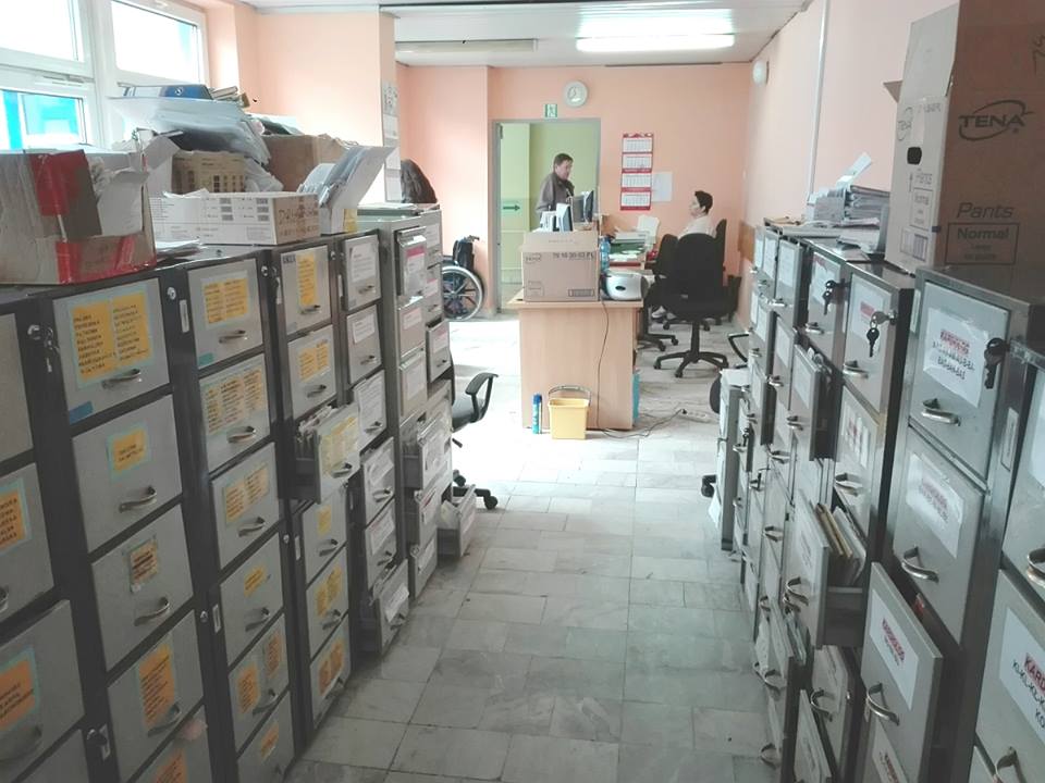 Szpitalna rejestracja tymczasowo zamknięta