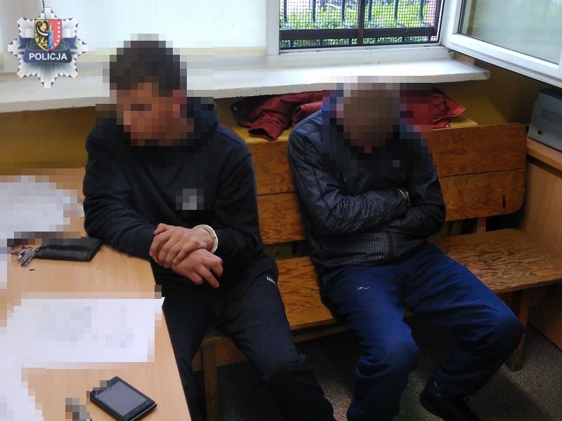 Chcieli uciec z łupami (FOTO)