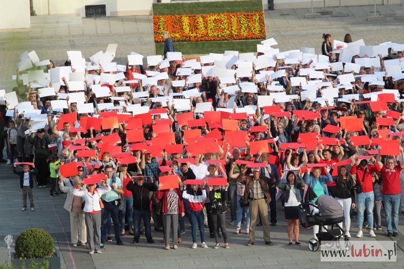 W Lubinie powstanie żywa flaga. Przyłączyć się może każdy