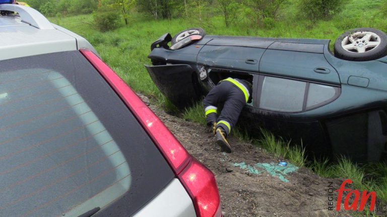 Dachowanie BMW (FOTO)