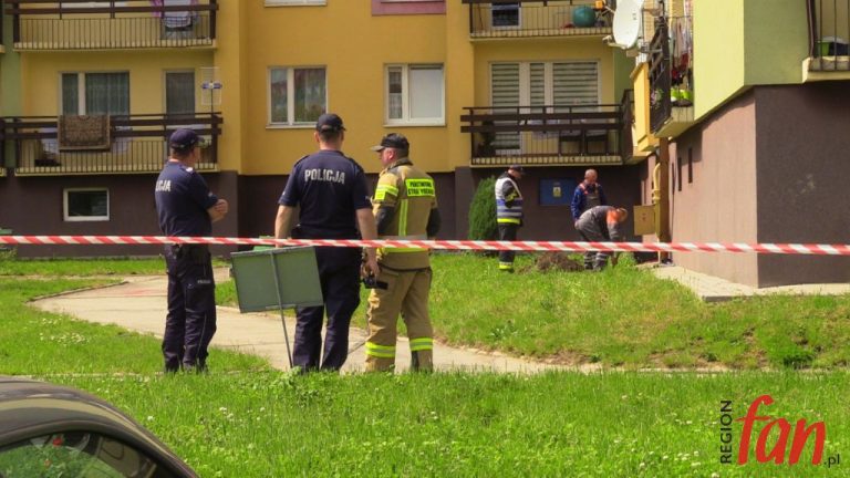 Ewakuacja na os. Metalowców (FOTO, WIDEO)