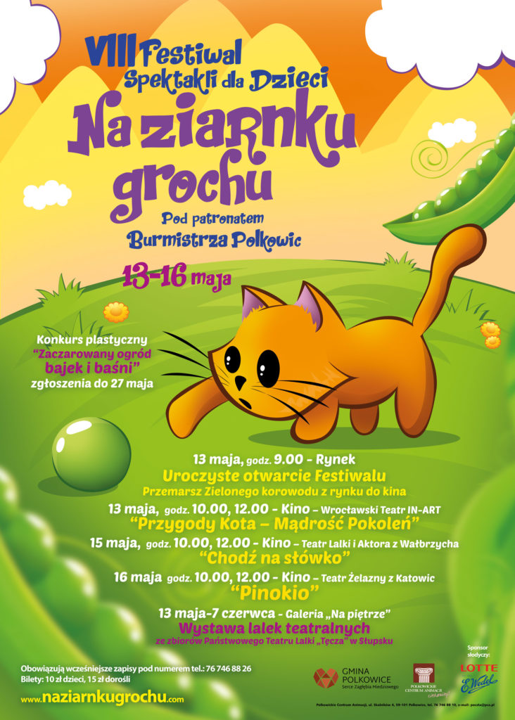 Na ziarnku grochu…