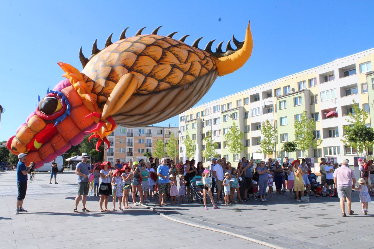 Latający smok i ewolucje powietrzne w rynku – Muza obchodzi 50-lecie istnienia (FOTO WIDEO)