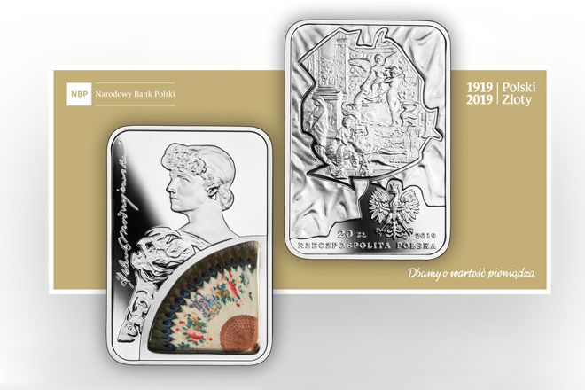 Patronka teatru na monecie