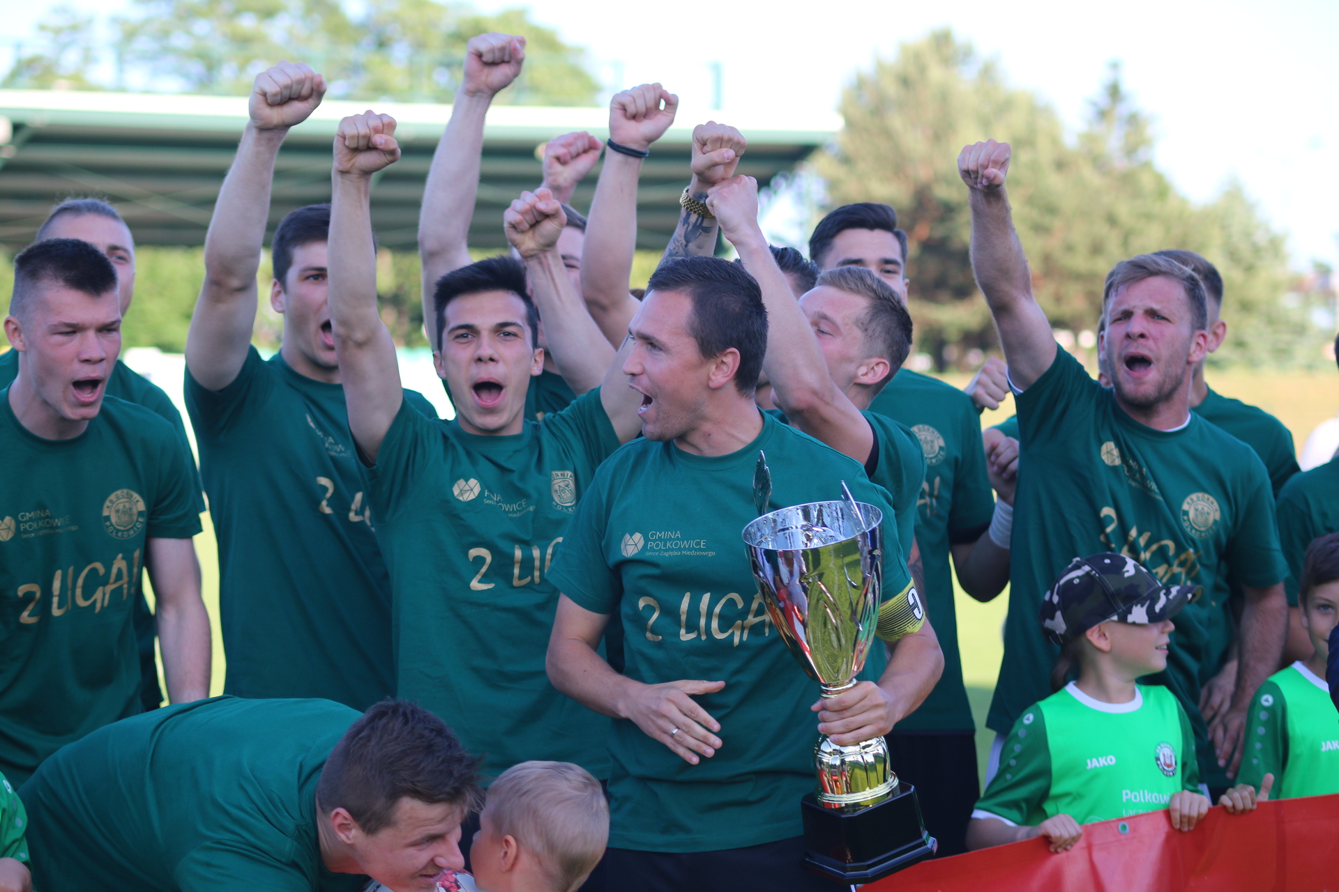 Polkowicki Górnik świętował awans do 2. ligi