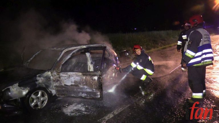 Golf w płomieniach (FOTO, WIDEO)