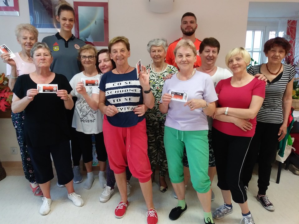 Aktywni nie tylko na parkiecie (FOTO)