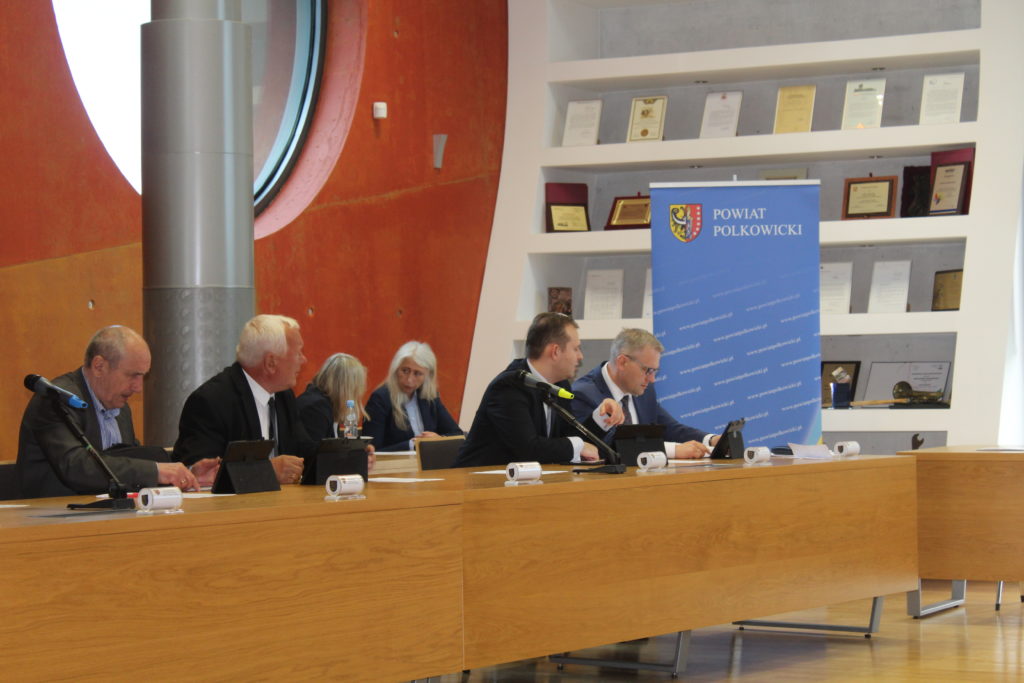 Zarząd Powiatu Polkowickiego skwitowany