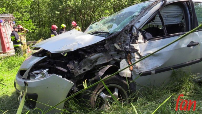 Dachowanie pod Bolkowem (FOTO)