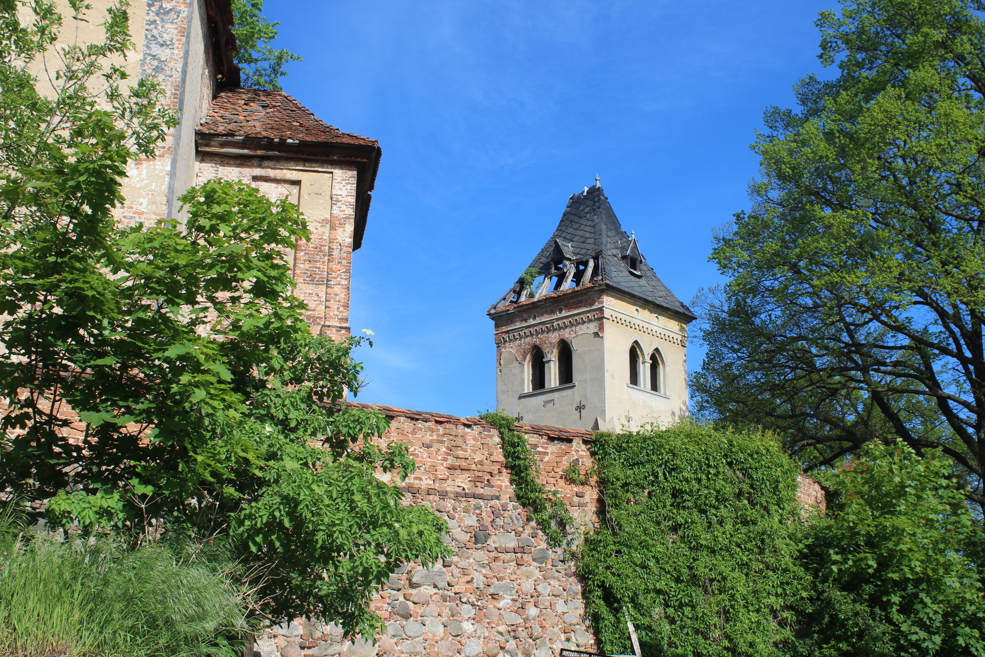 Wielkie porządki na zamku w Jędrzychowie