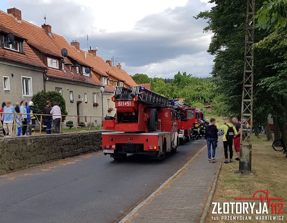 Poddasze w ogniu (FOTO)