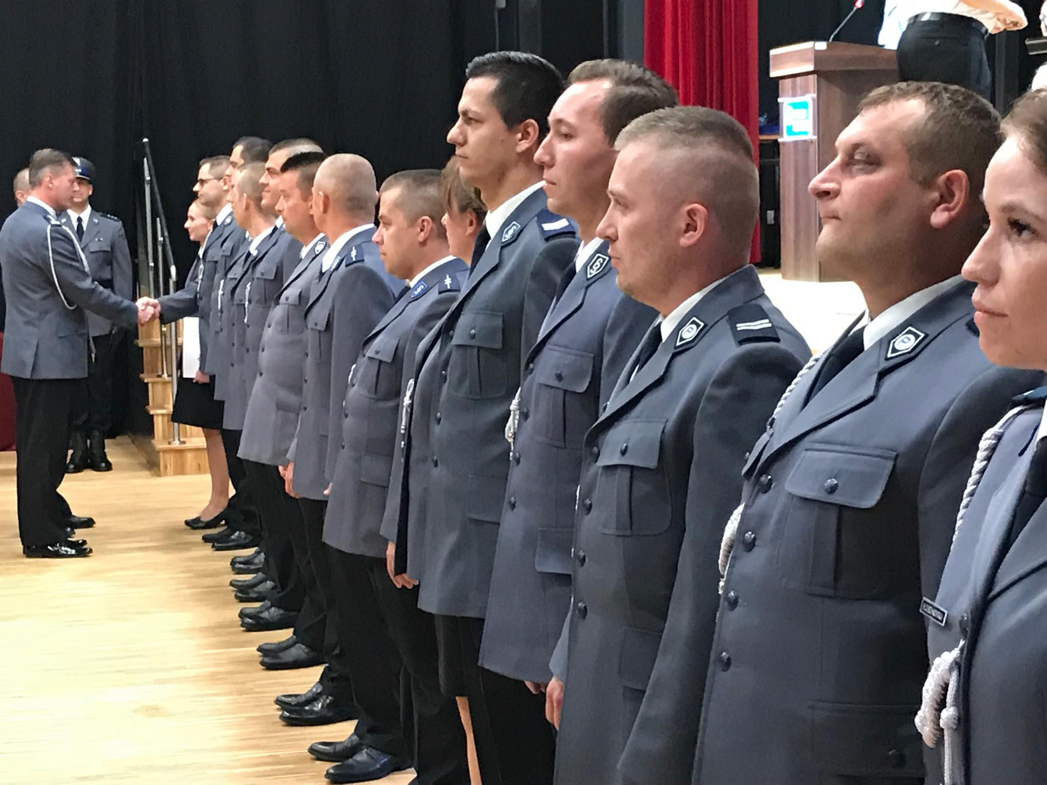 Polkowiccy policjanci świętowali