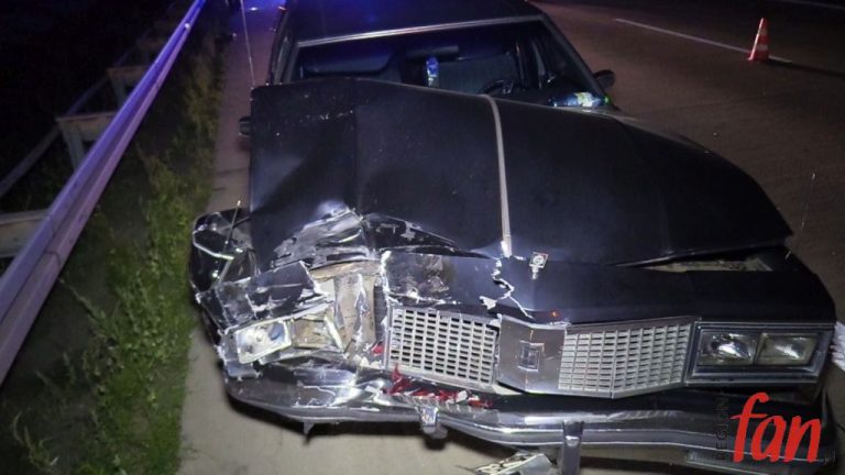 Nocne stłuczka na A4 (FOTO)