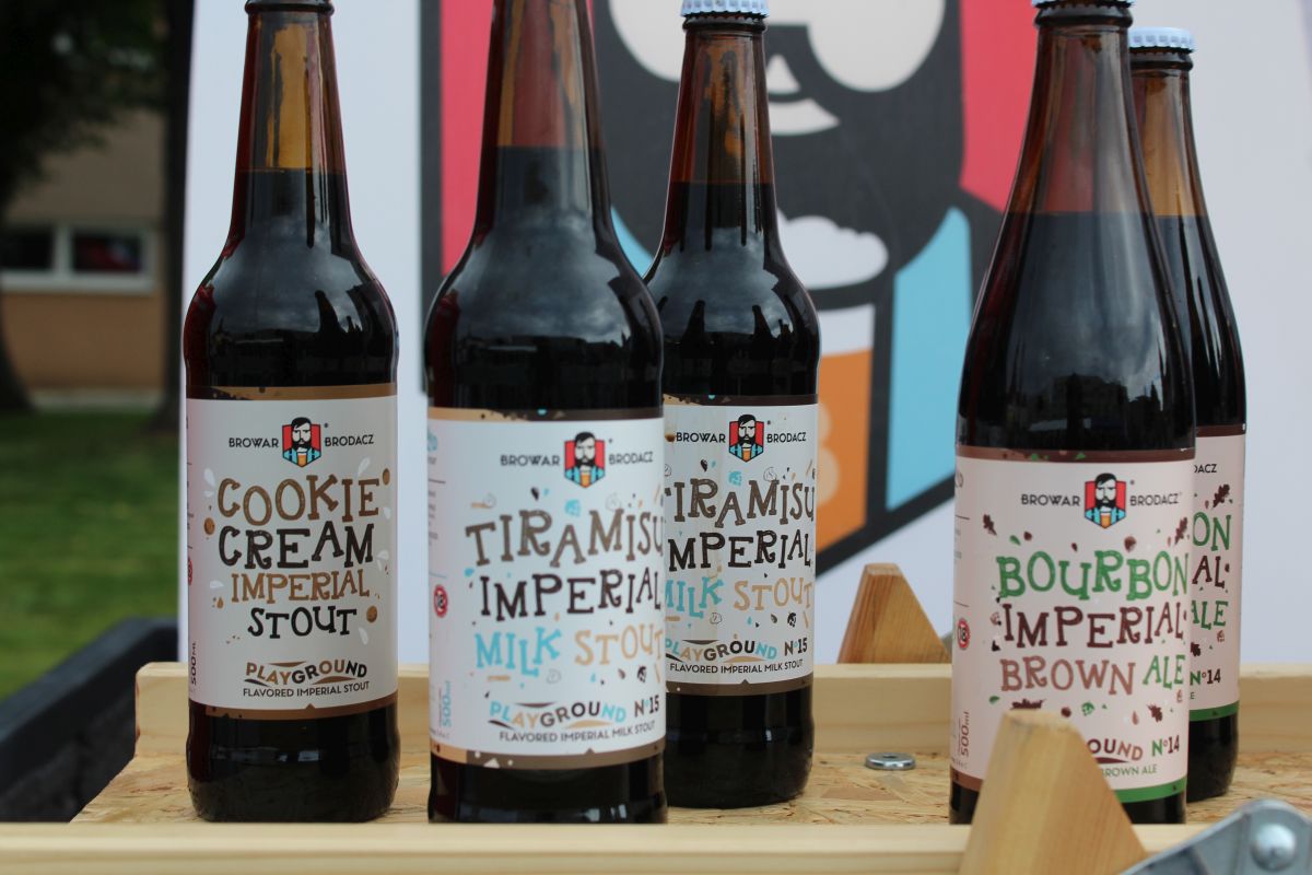 Rzeka piwa w rynku (FOTO)