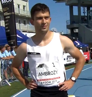 Udane występy Kacpra Ambrożego