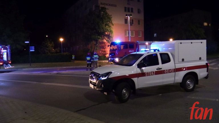 Awaria sieci gazowej, ewakuowano mieszkańców (FOTO, WIDEO)