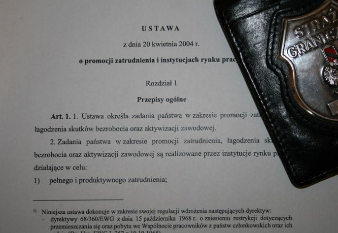 Ukraińcy pracowali bez pozwolenia