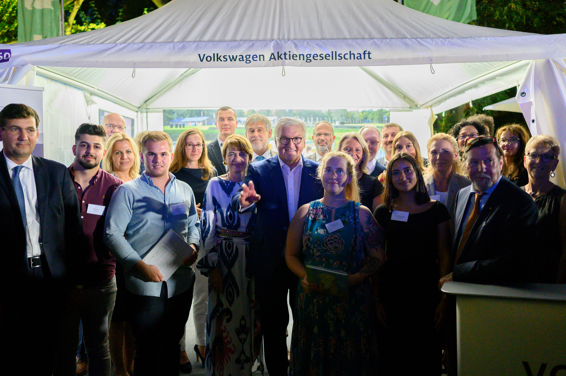 Prezydent Niemiec docenił wolontariuszy z VW. Także polkowickich