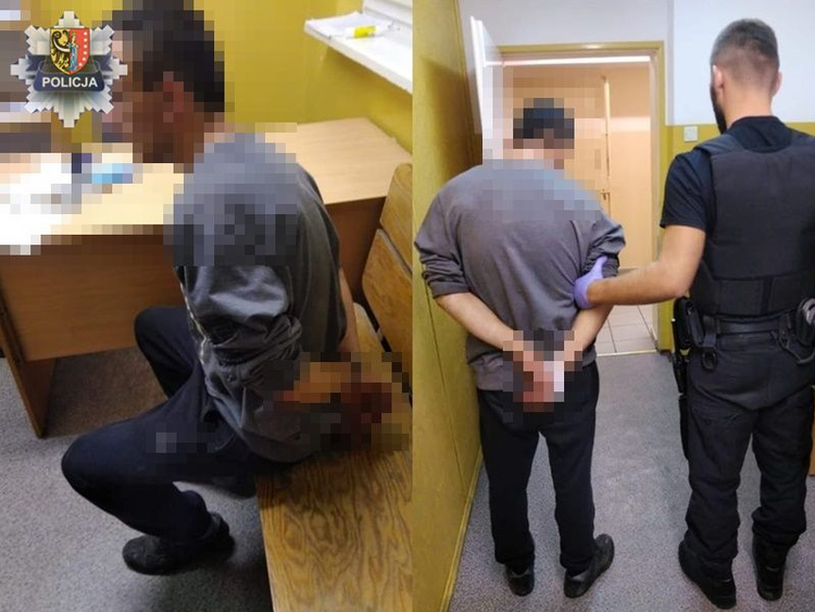 Okradł kościelne skarbonki i znieważył policjantów (WIDEO)