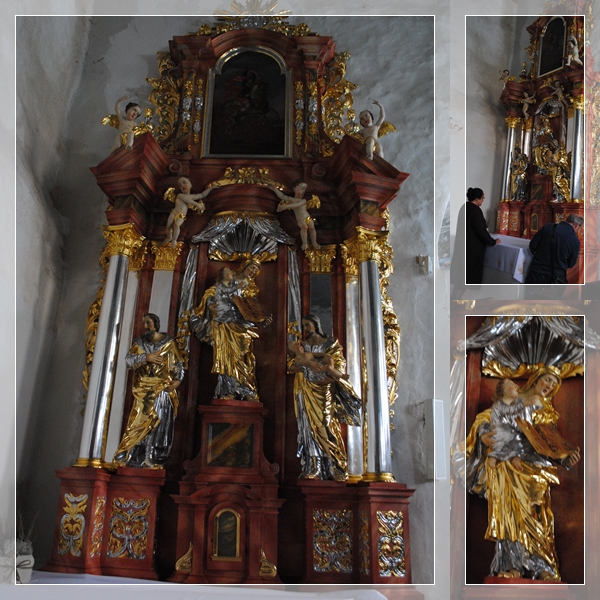 Ołtarz św. Anny wrócił do kościoła w Kurowie Wielkim