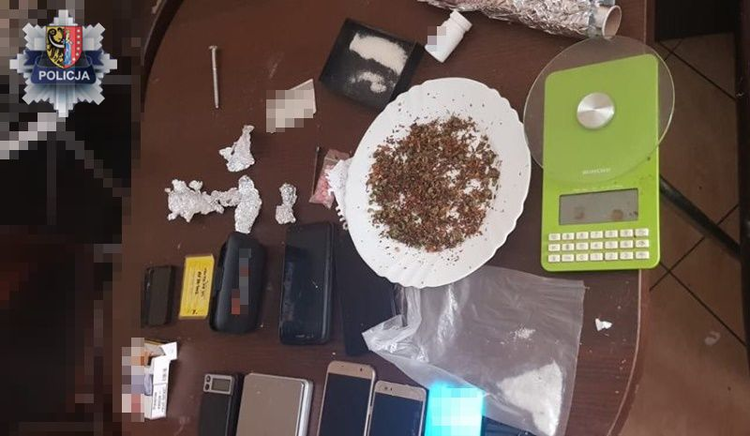 Nie zdążył nawet schować narkotyków