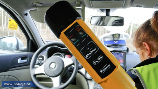 Pijany rowerzysta, w dodatku poszukiwany