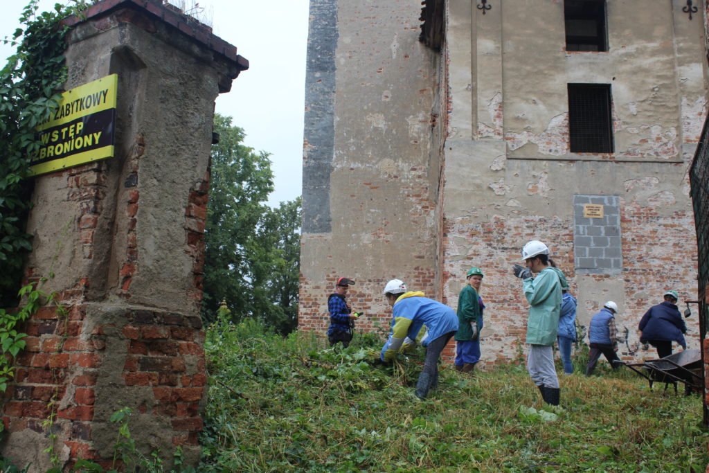 Zapraszają do sprzątania na zamku w Jędrzychowie. Z atrakcjami  