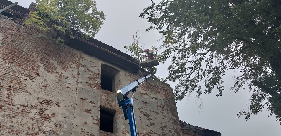 Ratownicy górniczy na Zamku w Jędrzychowie (FOTO)