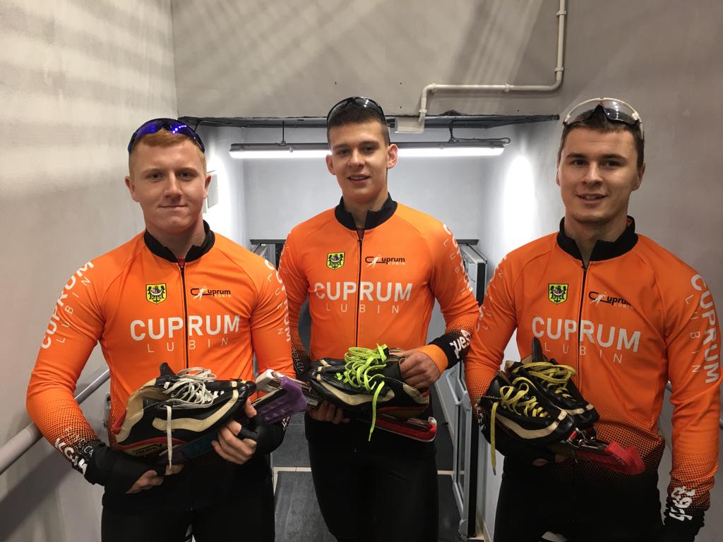 Panczenistki Cuprum ze złotem