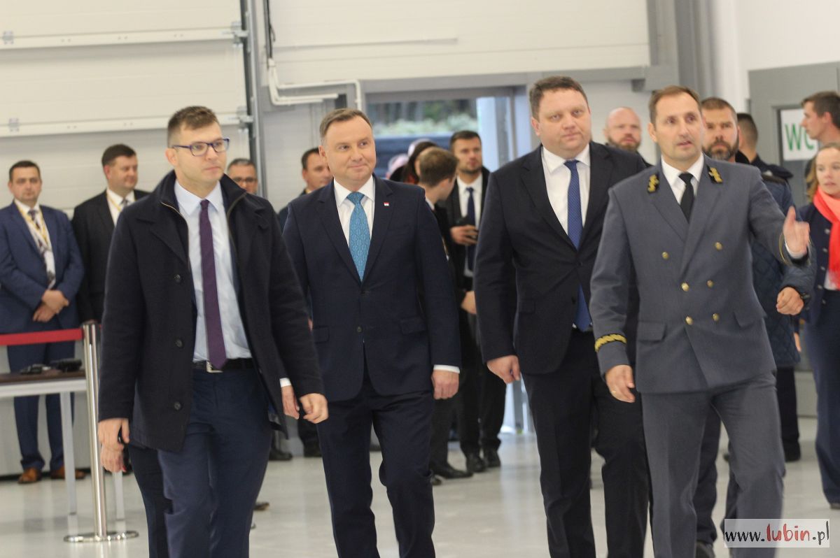 Prezydent RP otworzył szyb L-VI