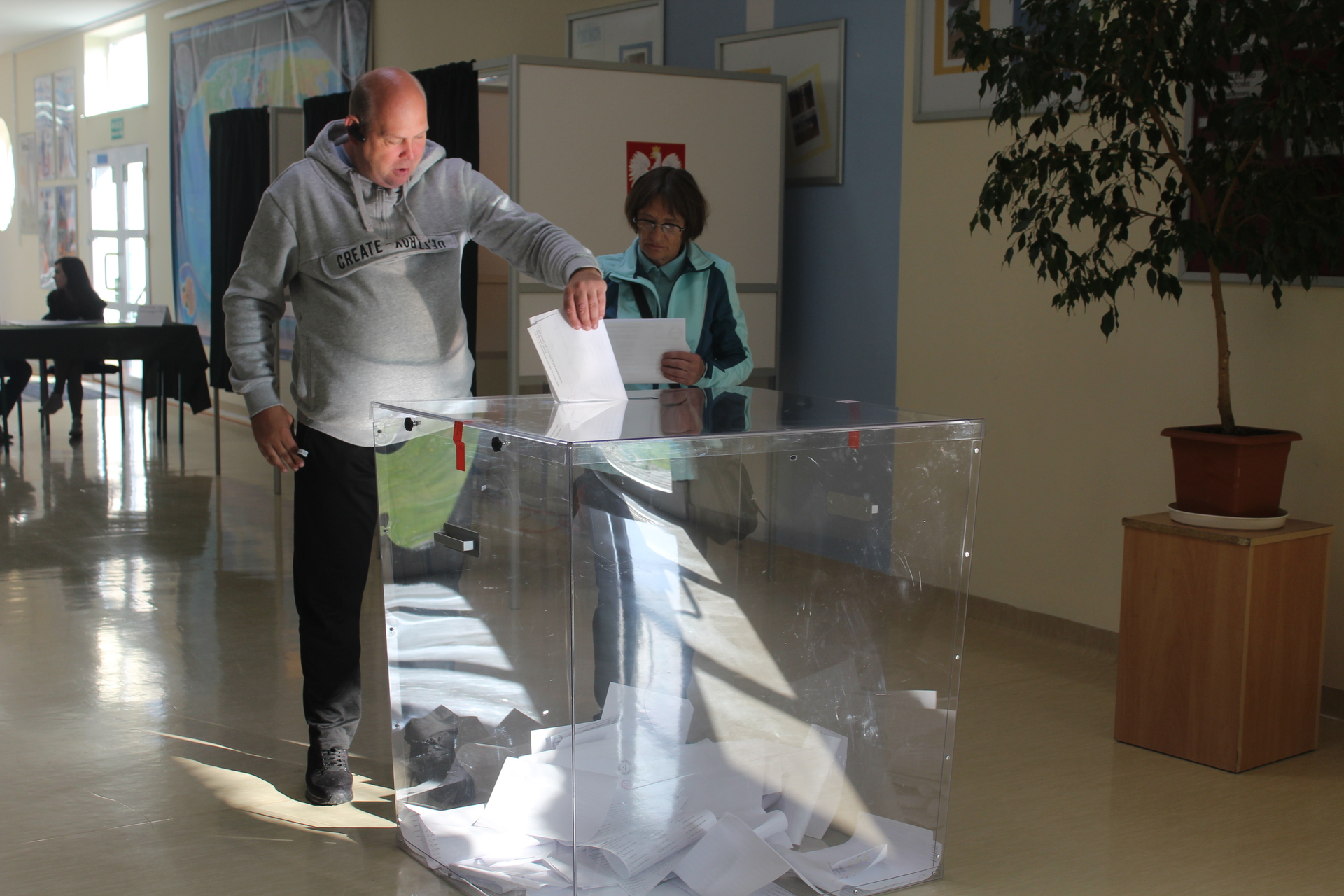 Polkowiczanie głosują