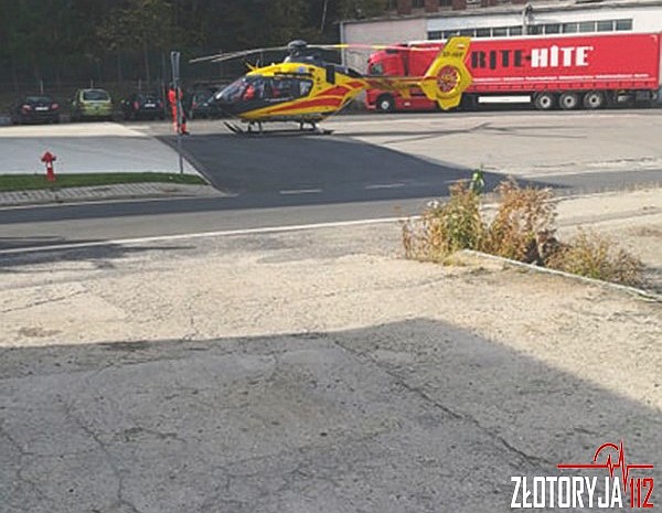 Helikopter przyleciał po 40-latka