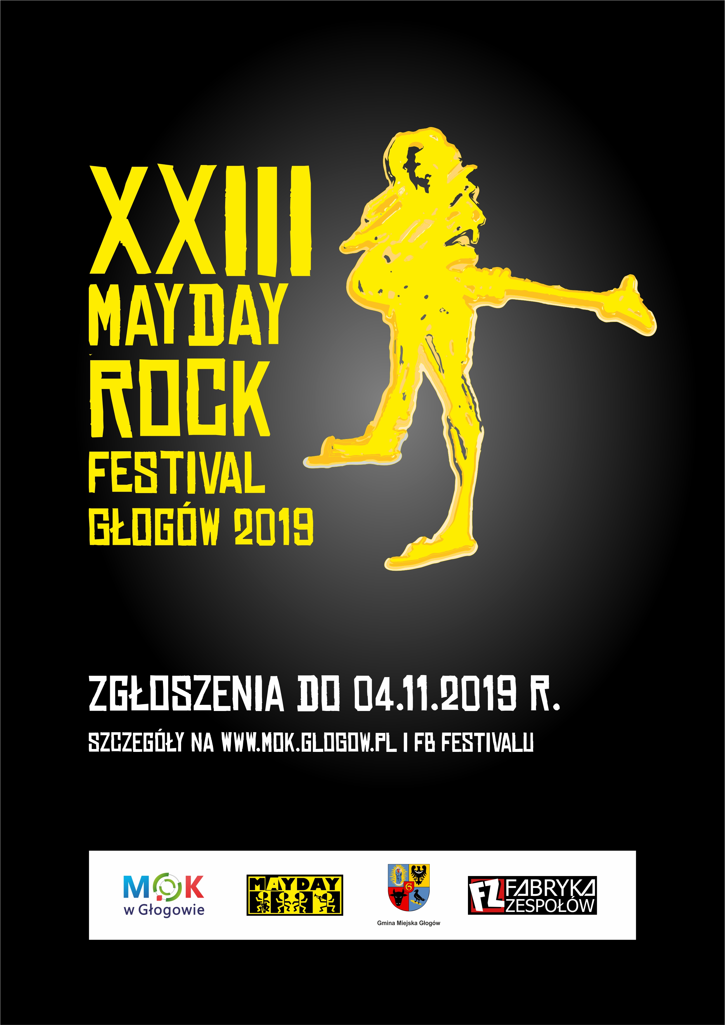 Rusza XXIII Mayday Rock Festival Głogów 2019. Czekają na zgłoszenia