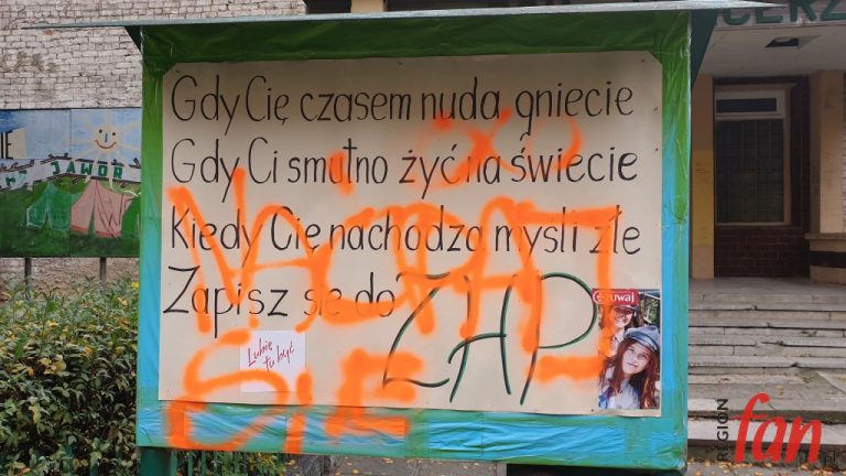 Harcerze zareagowali na postępowanie wandali