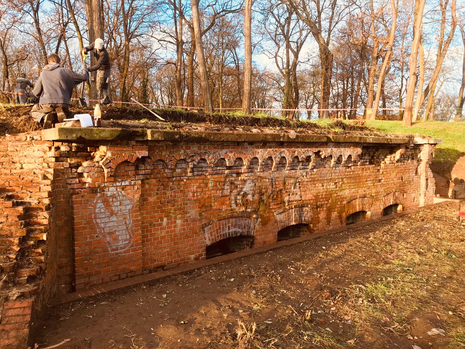 Zabezpieczają głogowską fortyfikację
