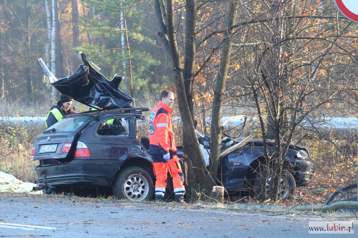 Śmiertelny wypadek koło Rynarcic (FOTO, WIDEO)