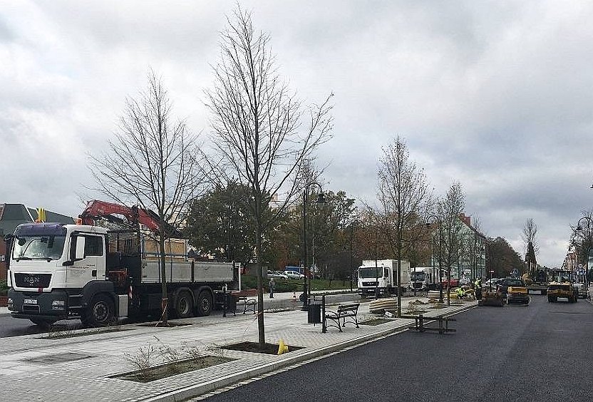 Rewitalizacja al. Wolności na finiszu