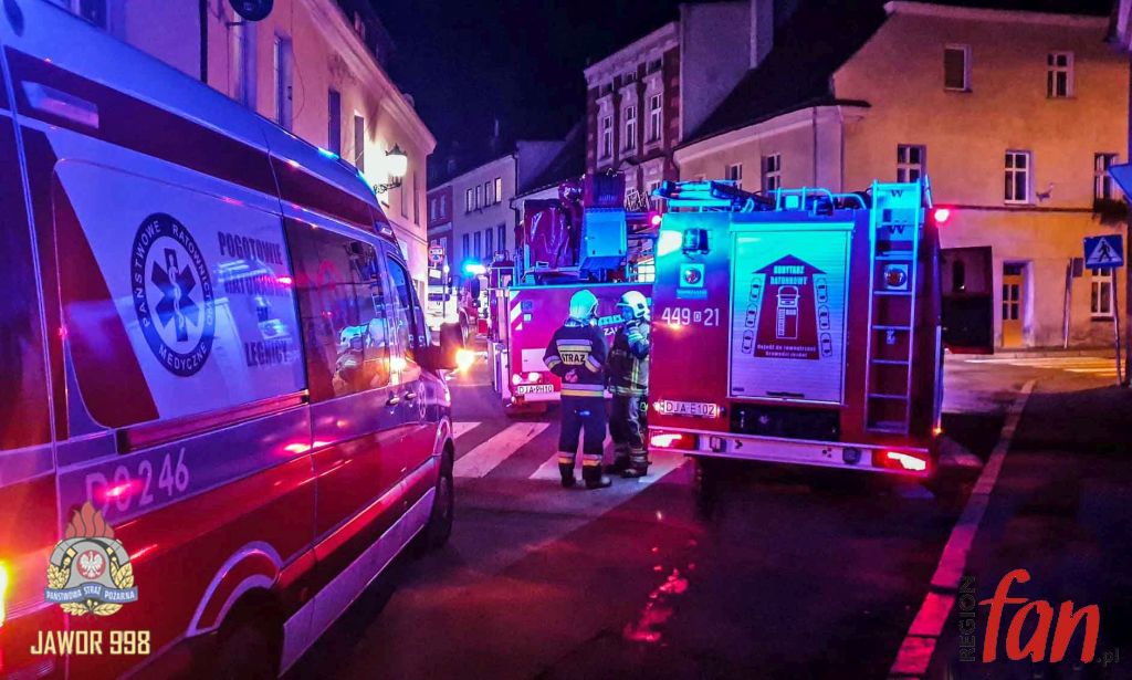 Nocna ewakuacja mieszkańców