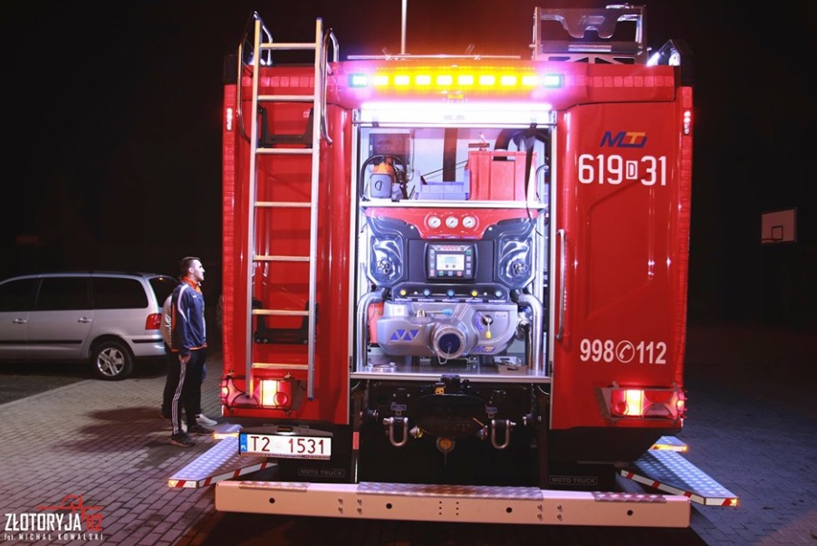 Nowy wóz dla strażaków z Prusic