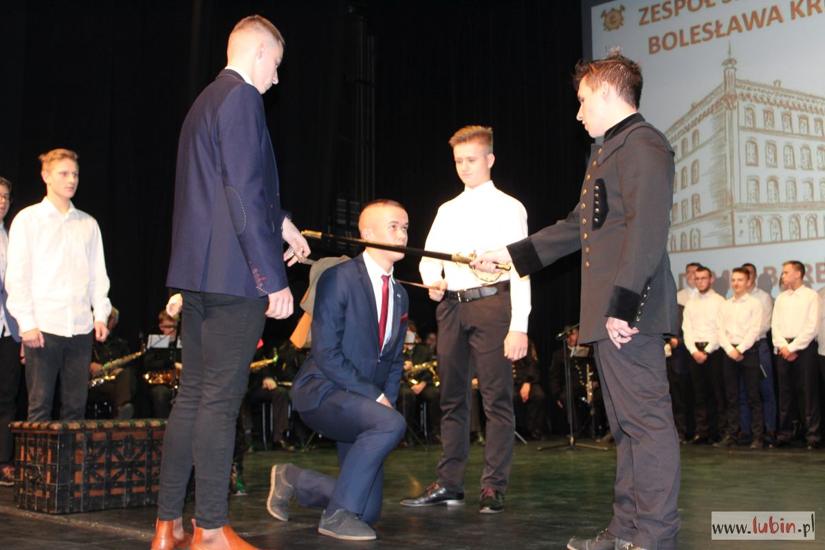 Pierwszoklasiści przyjęci do górniczej braci (FOTO)